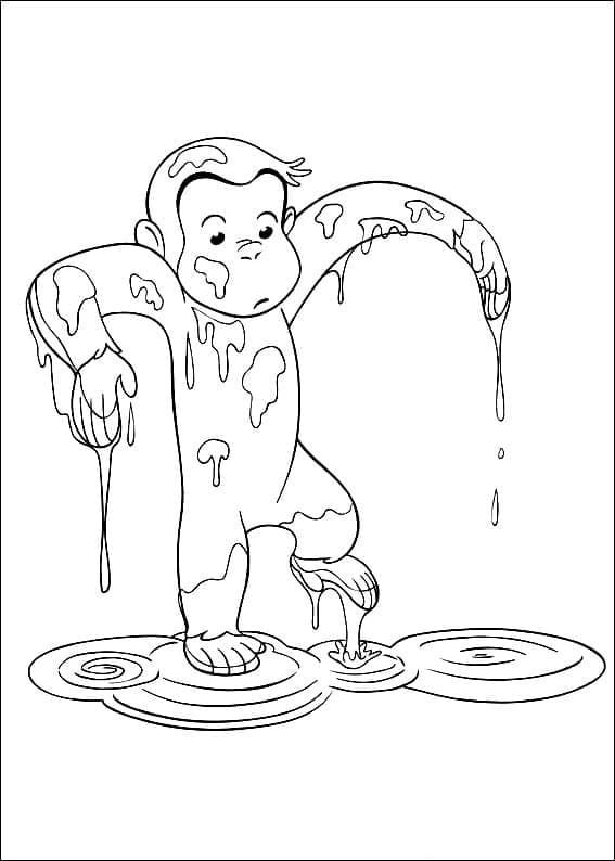 Gratis Curioso come George Stampabile da colorare