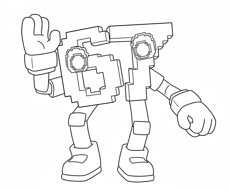 Gratis Immagine 67 Brainrot da colorare