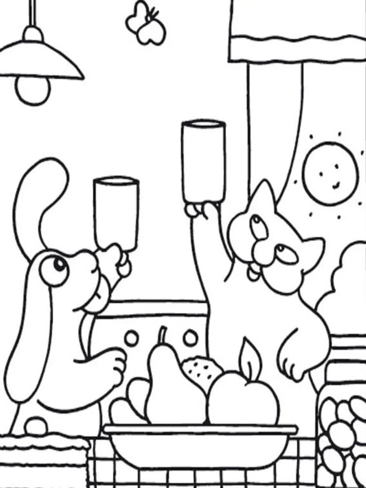 Gratis Pimpa da Stampare da colorare