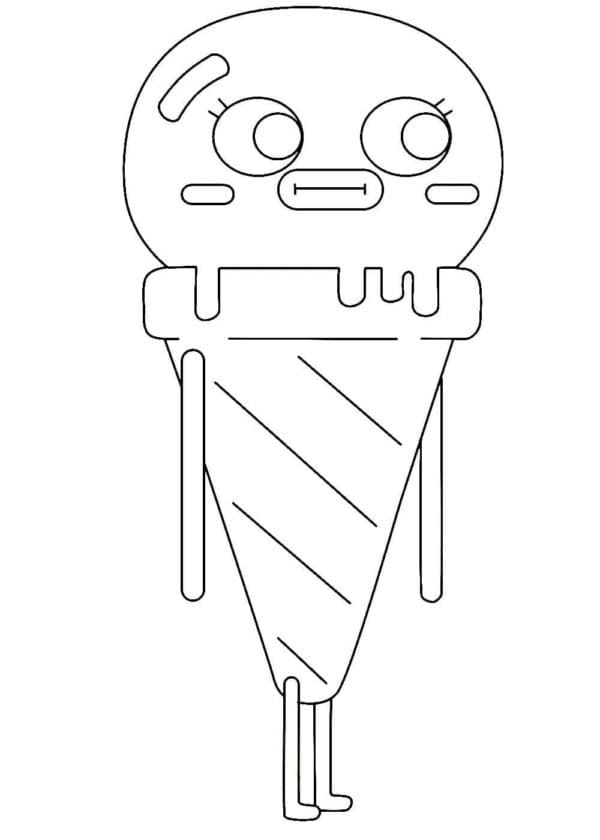 Gumball Stampabile per Piccoli da colorare