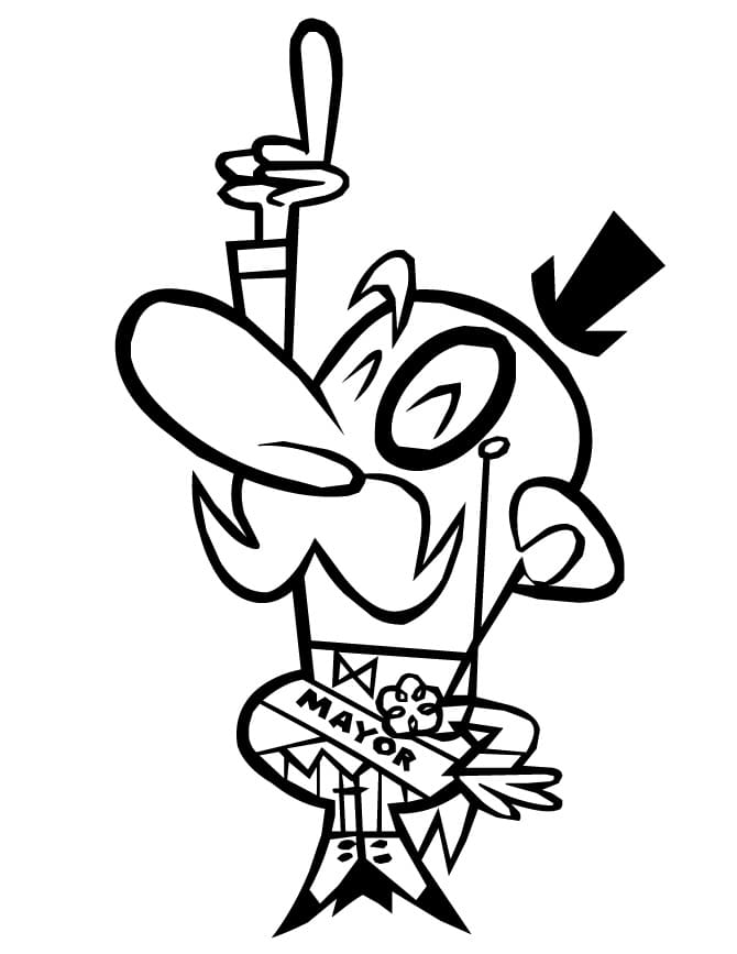 Il Sindaco di Le Superchicche da colorare