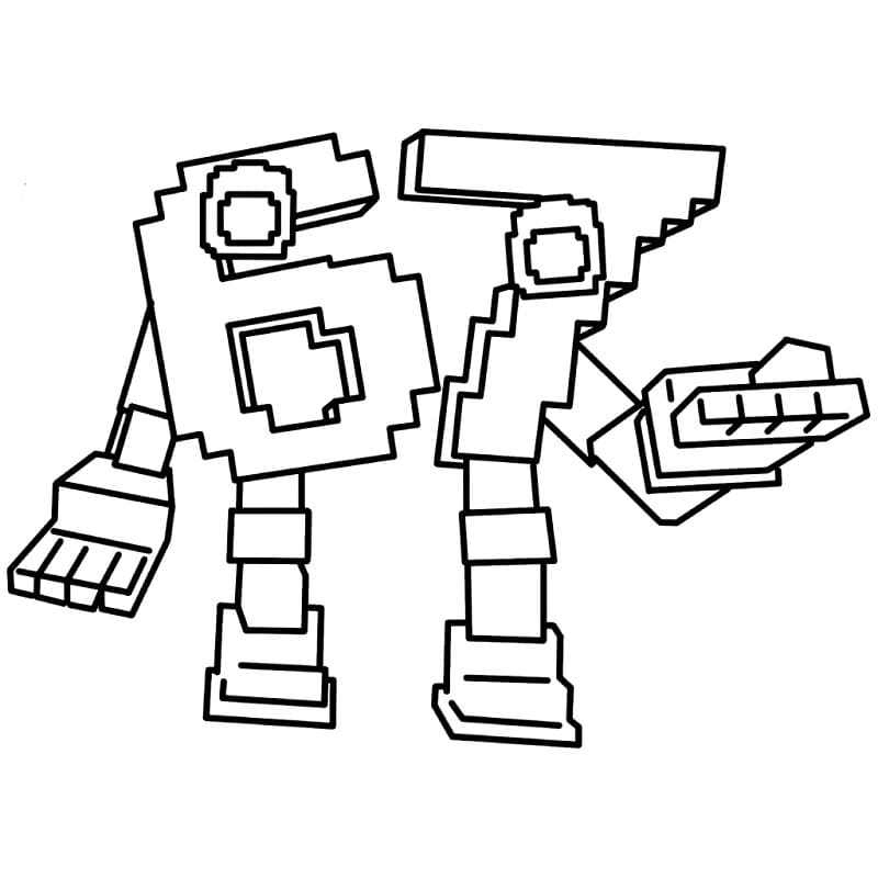 Immagine 67 Brainrot da colorare