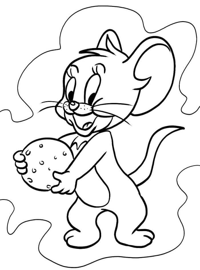 Jerry Adorabile da colorare