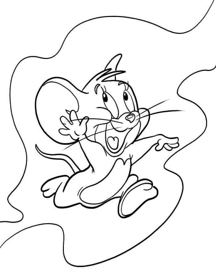 Jerry Divertente da colorare