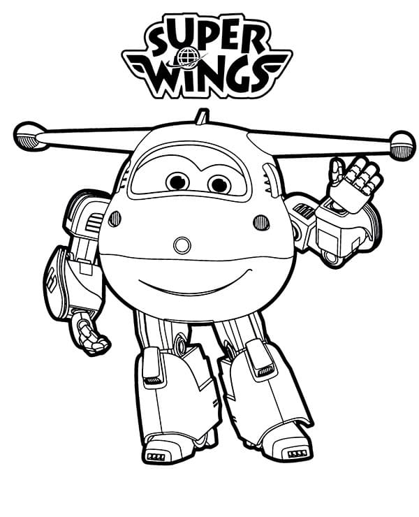 Super Wings da colorare