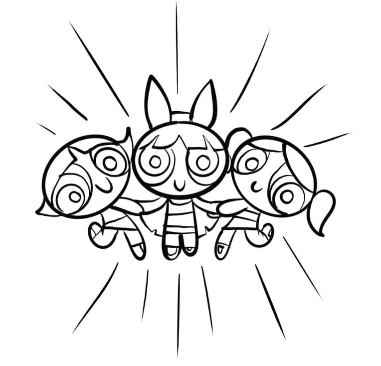 Le Superchicche Straordinarie da colorare