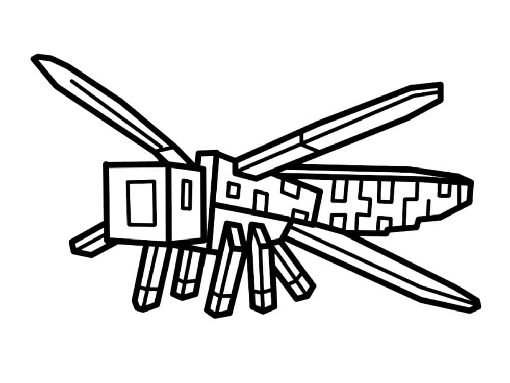 Libellula Grow a Garden da colorare