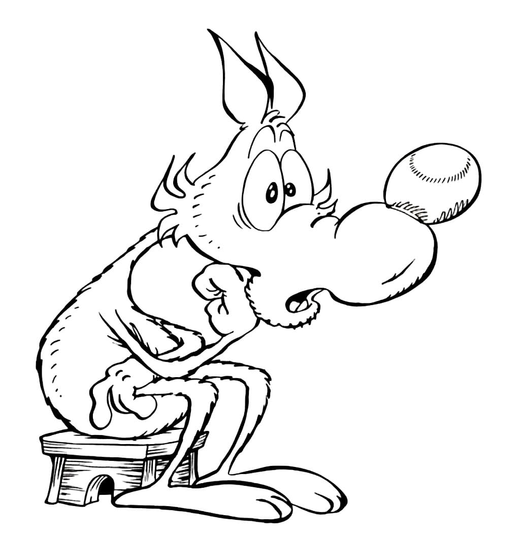 Lupo Alberto Gratis da colorare