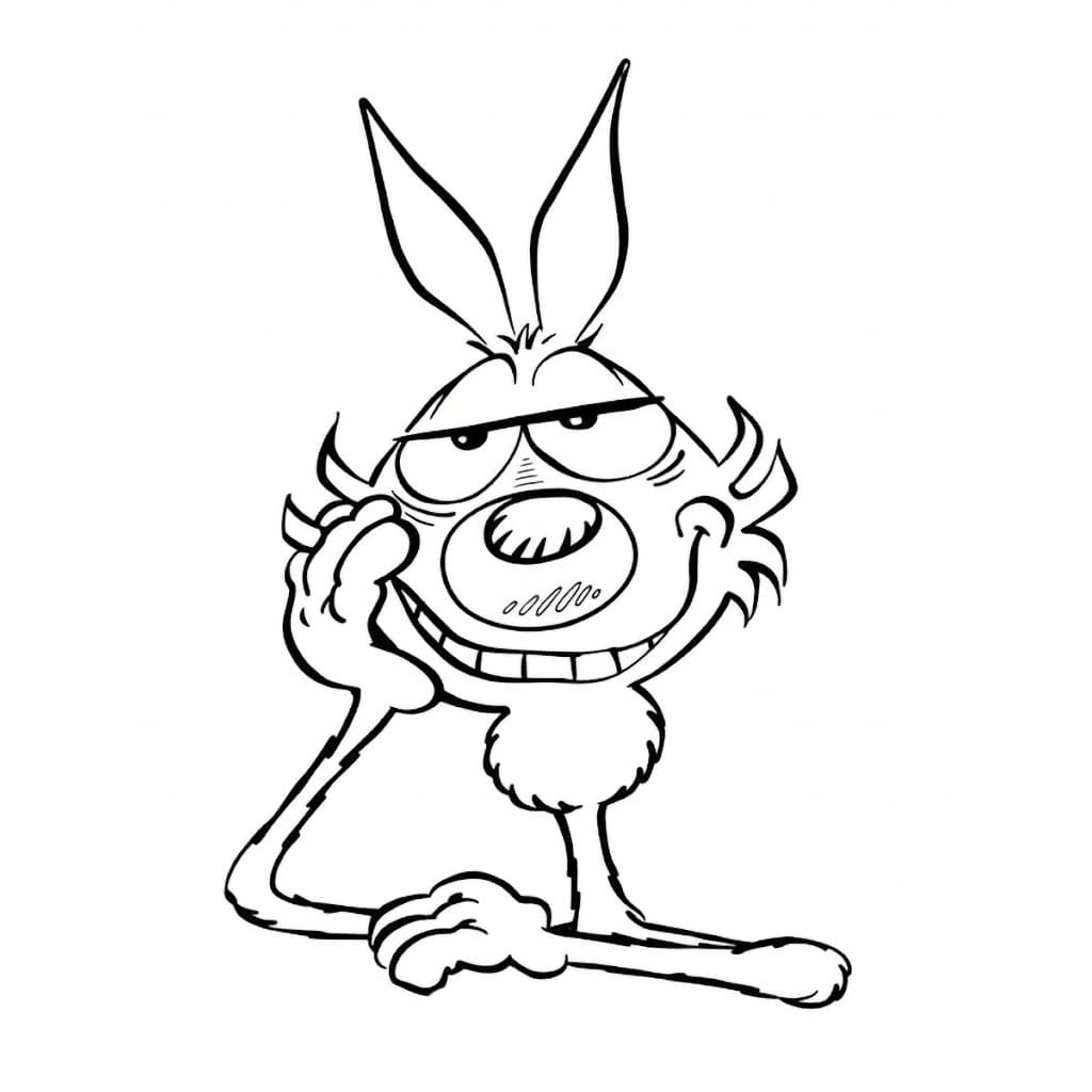 Lupo Alberto Gratuito da colorare