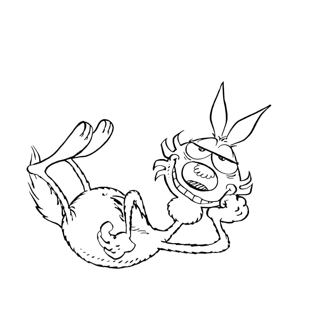 Lupo Alberto Stampabile da colorare