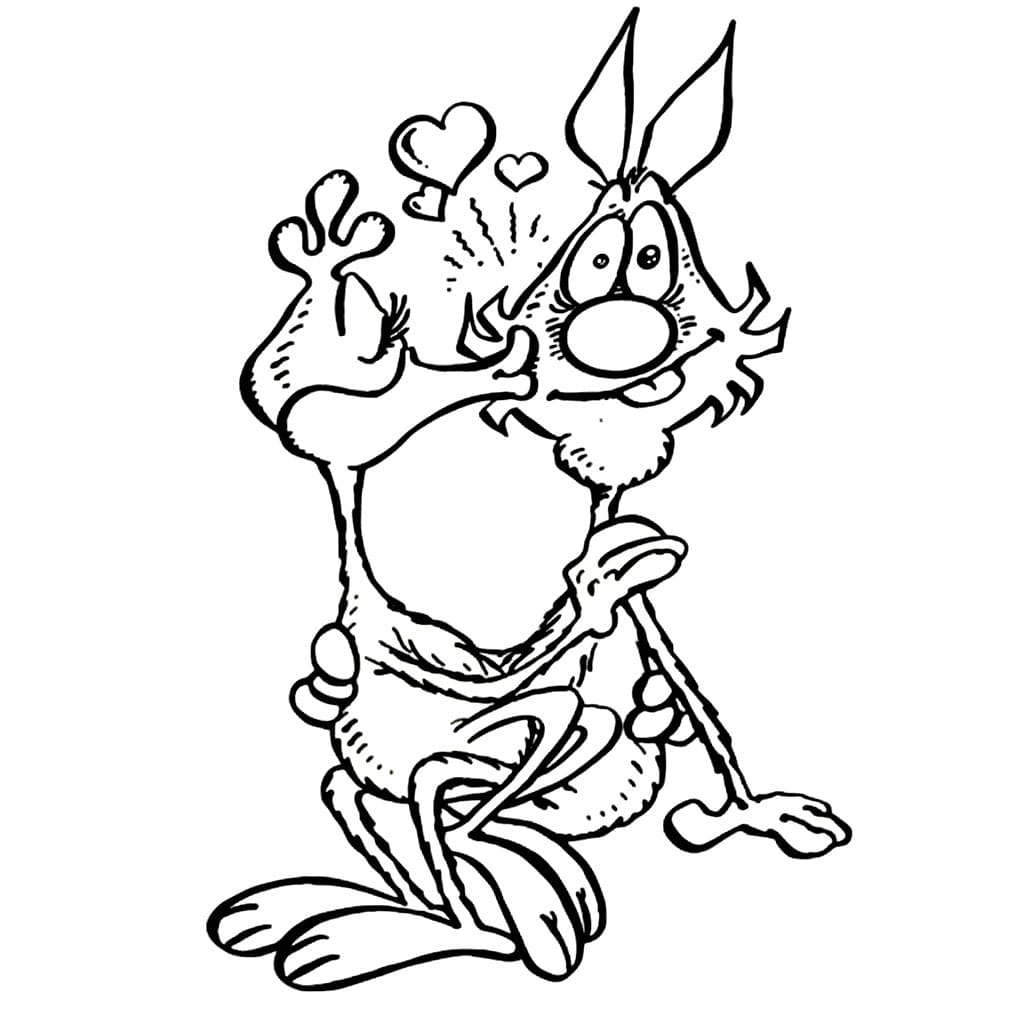 Lupo Alberto per Bimbi da colorare