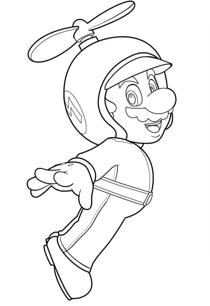 Mario Stampabile da colorare