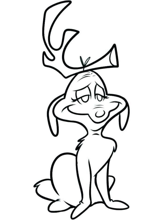 Max del Grinch da colorare