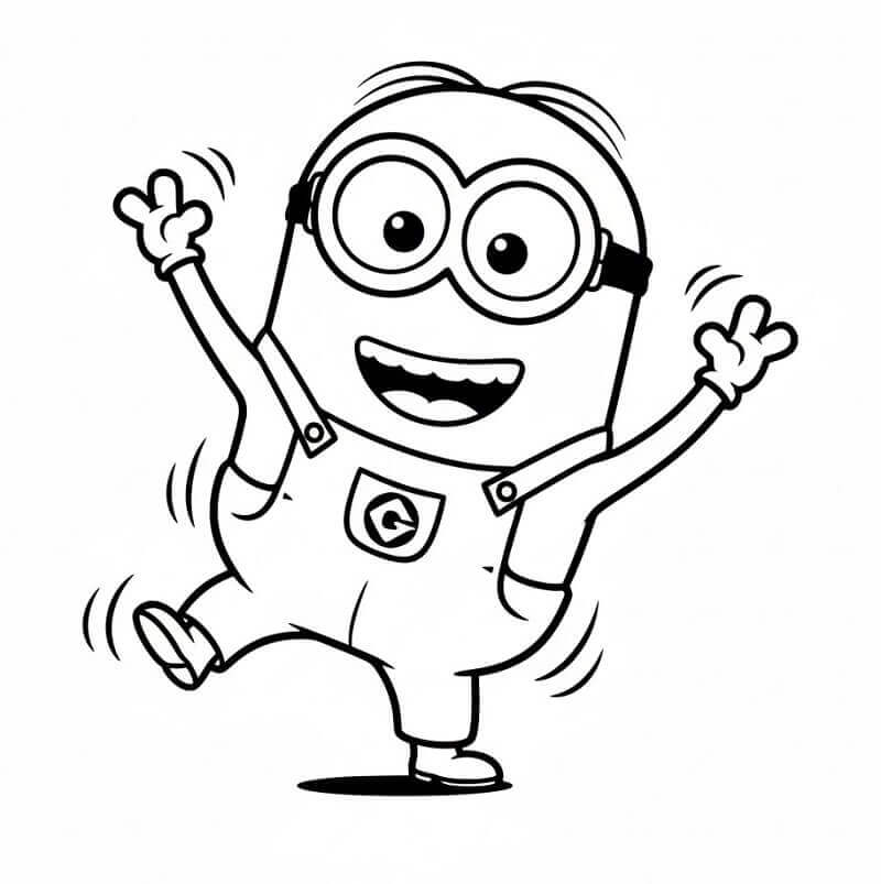 Minions da colorare