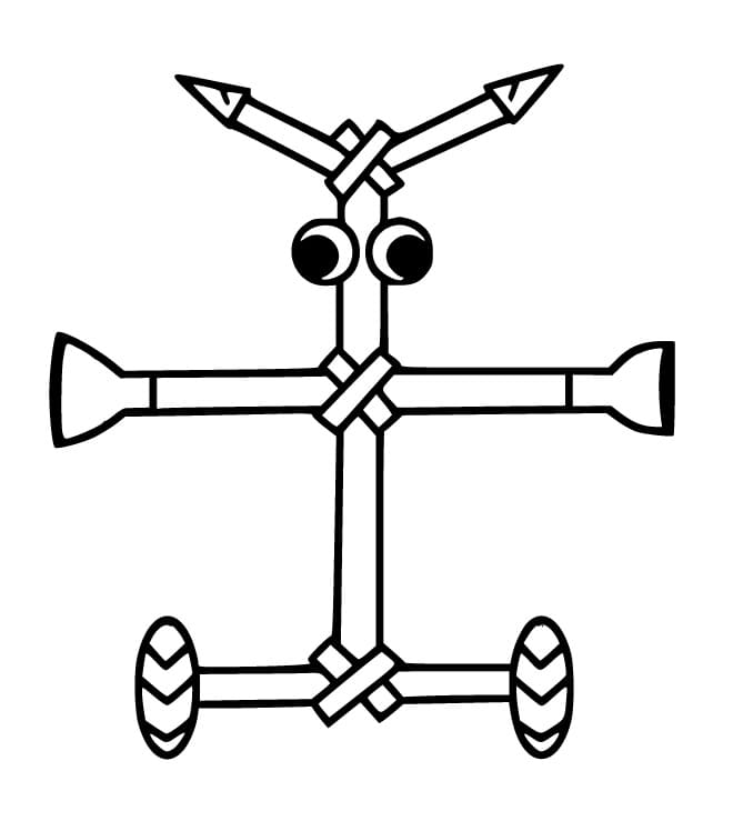 Mr. Kabob Man Capitolo 3 da colorare