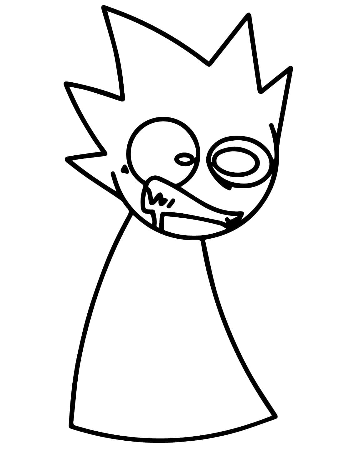 Owakcx Sprunki da colorare