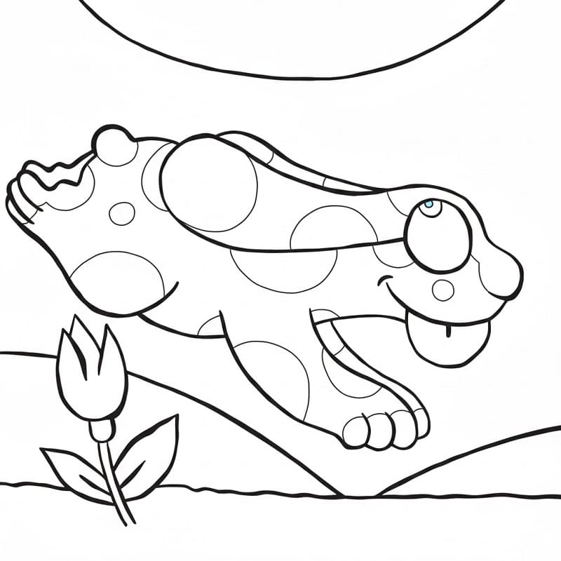 Pimpa Cartone da colorare