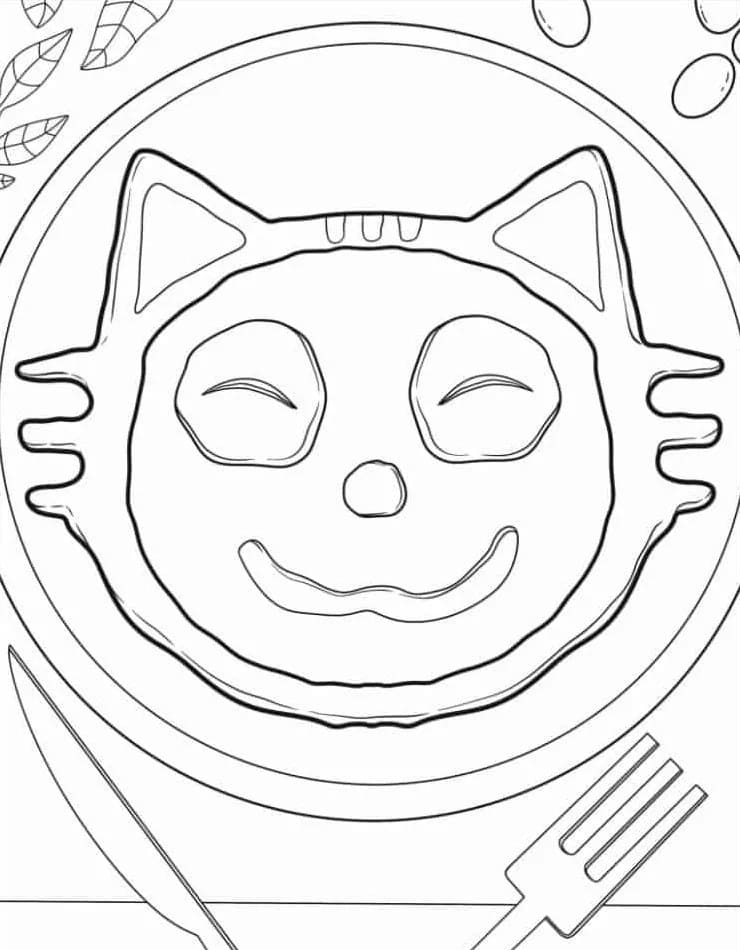 Pizza per Bimbi di 2 Anni da colorare