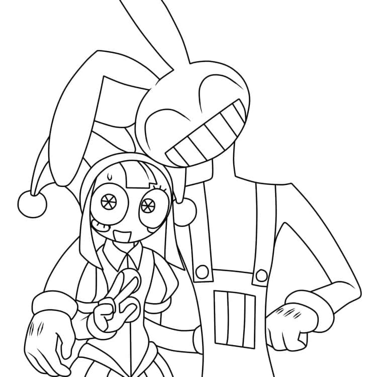 The Amazing Digital Circus da colorare