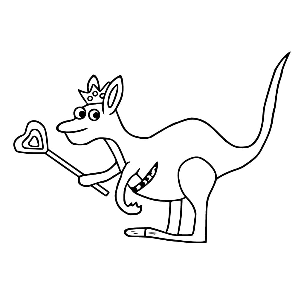 Regina Bouncelia Capitolo 3 da colorare