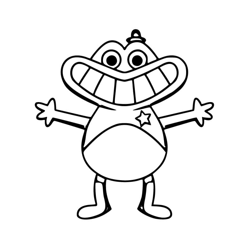 Sceriffo Toadster Capitolo 2 da colorare