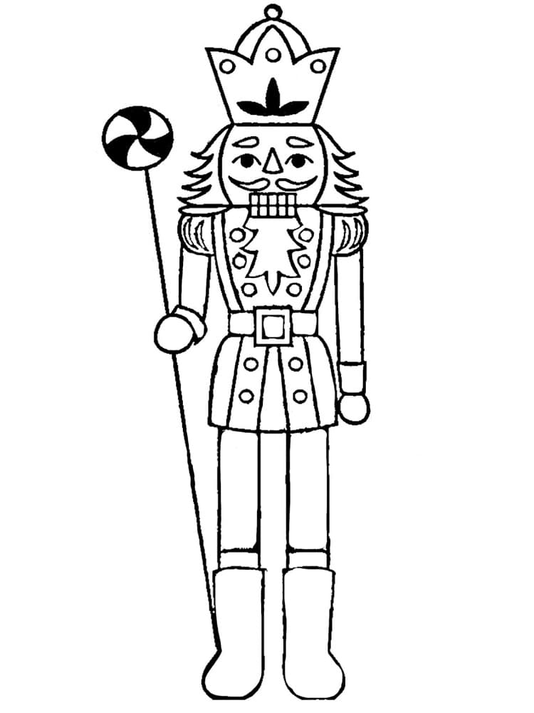 Schiaccianoci da stampare da colorare