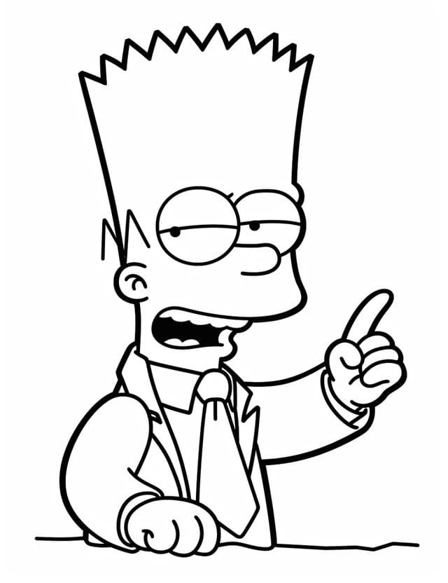 Simpson Base da colorare