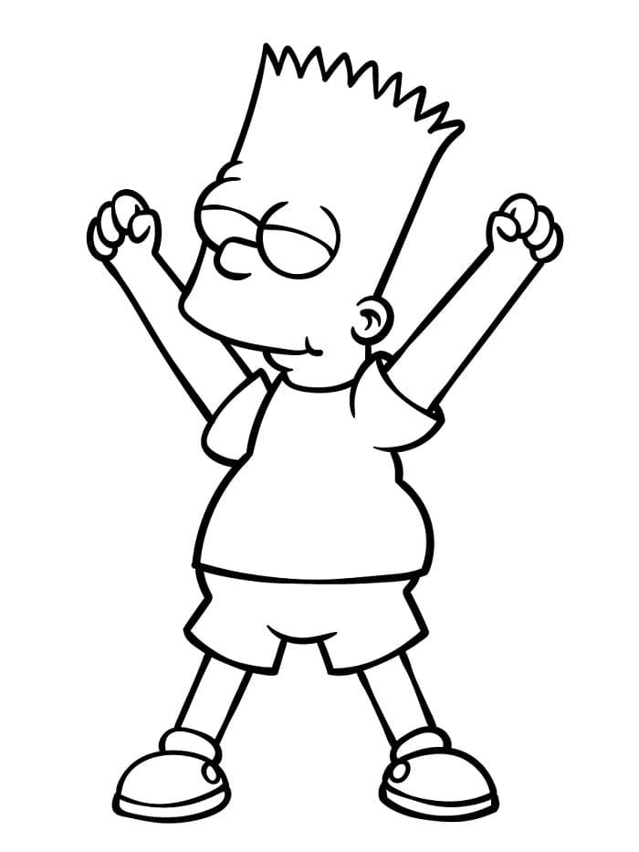 Simpson Gratuiti da colorare