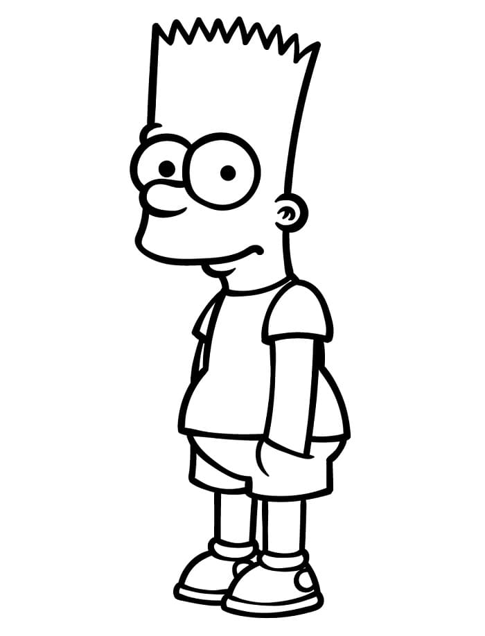 Simpson Perfetto da colorare