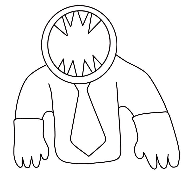 Sir Dadadoo di Garten of Banban da colorare