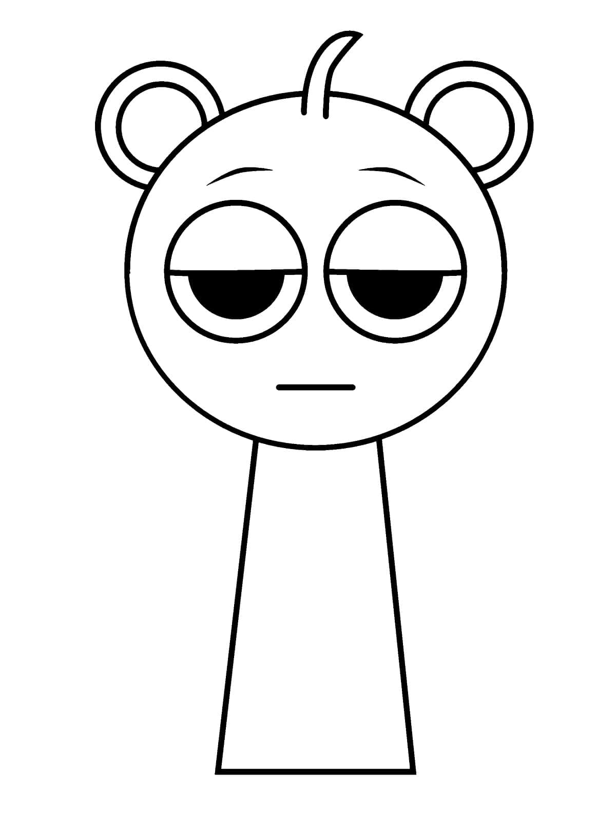 Sky Sprunki da colorare