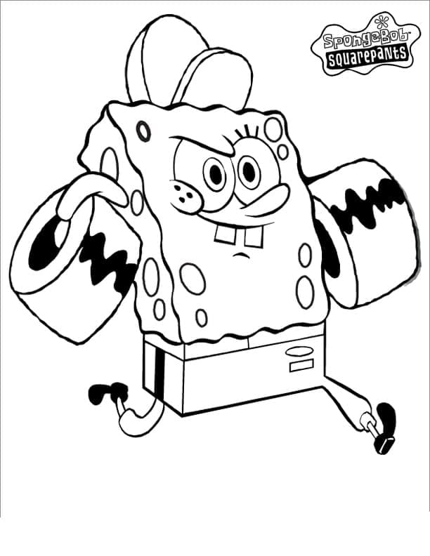 Spongebob Gratuito da Stampare da colorare