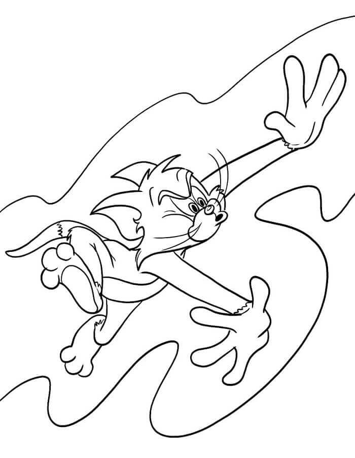 Stampa Tom e Jerry da colorare