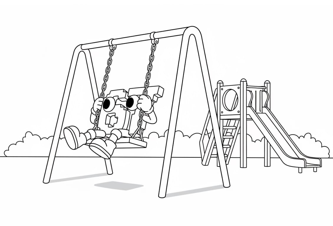 Stampabile Gratis 67 Brainrot da colorare