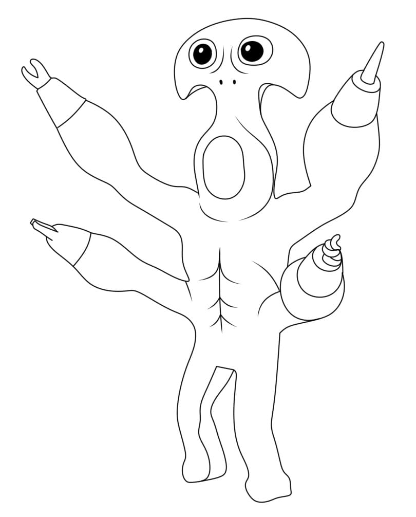 Syringeon di Garten of Banban da colorare