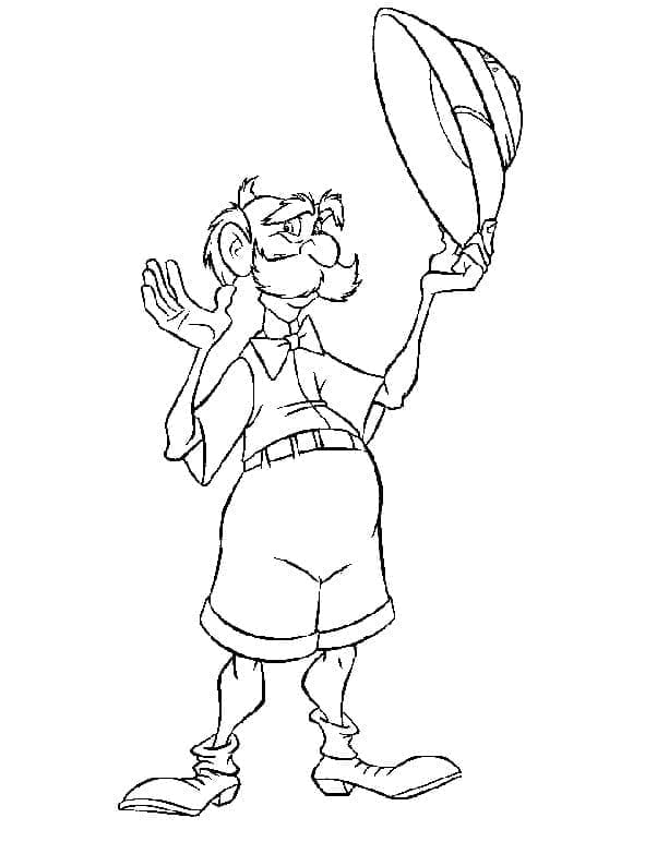 Tarzan (4) da colorare