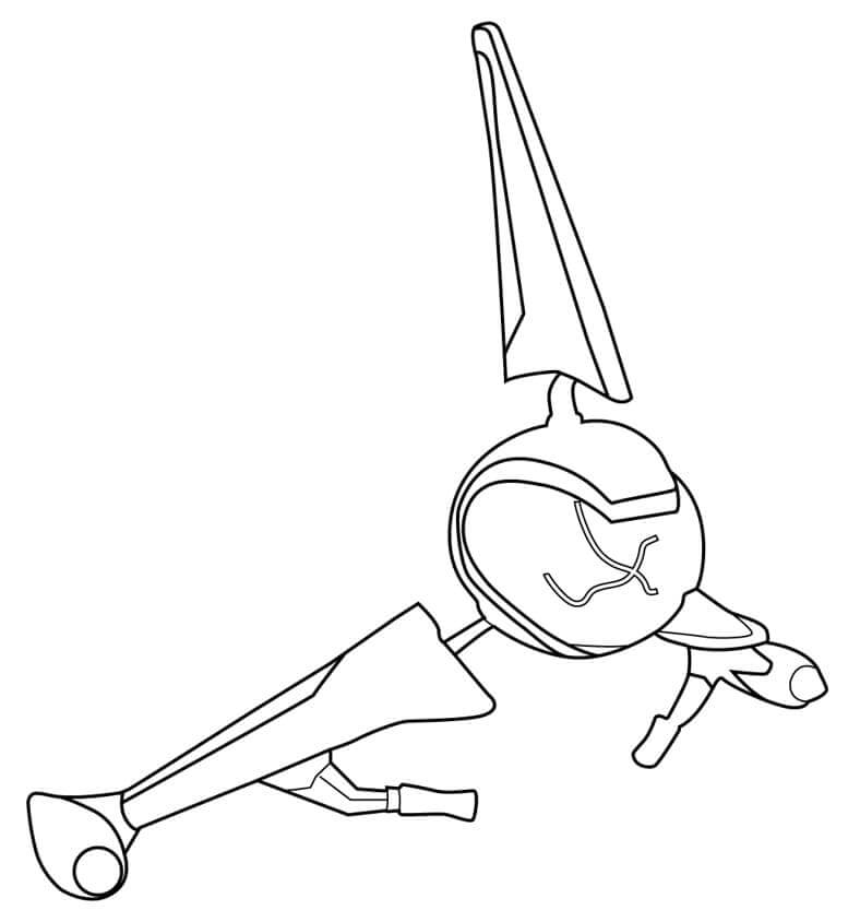 Tempesta dell’Occhio in Fortnite da colorare