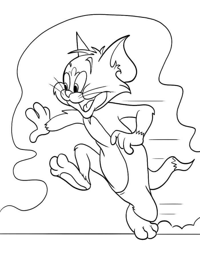 Tom Divertente da colorare