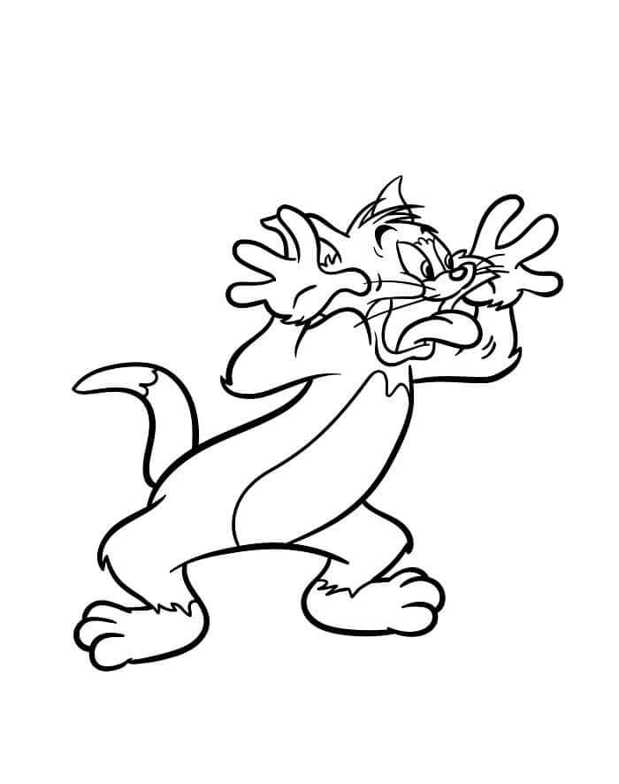 Tom Molto Divertente da colorare