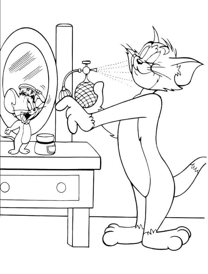 Tom e Jerry (1) da colorare