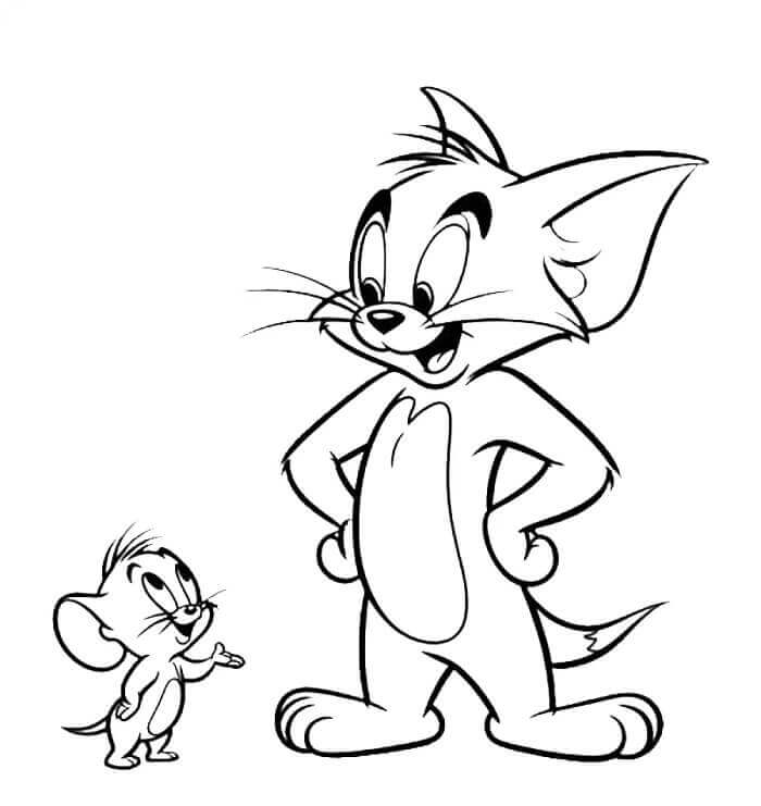 Tom e Jerry (2) da colorare