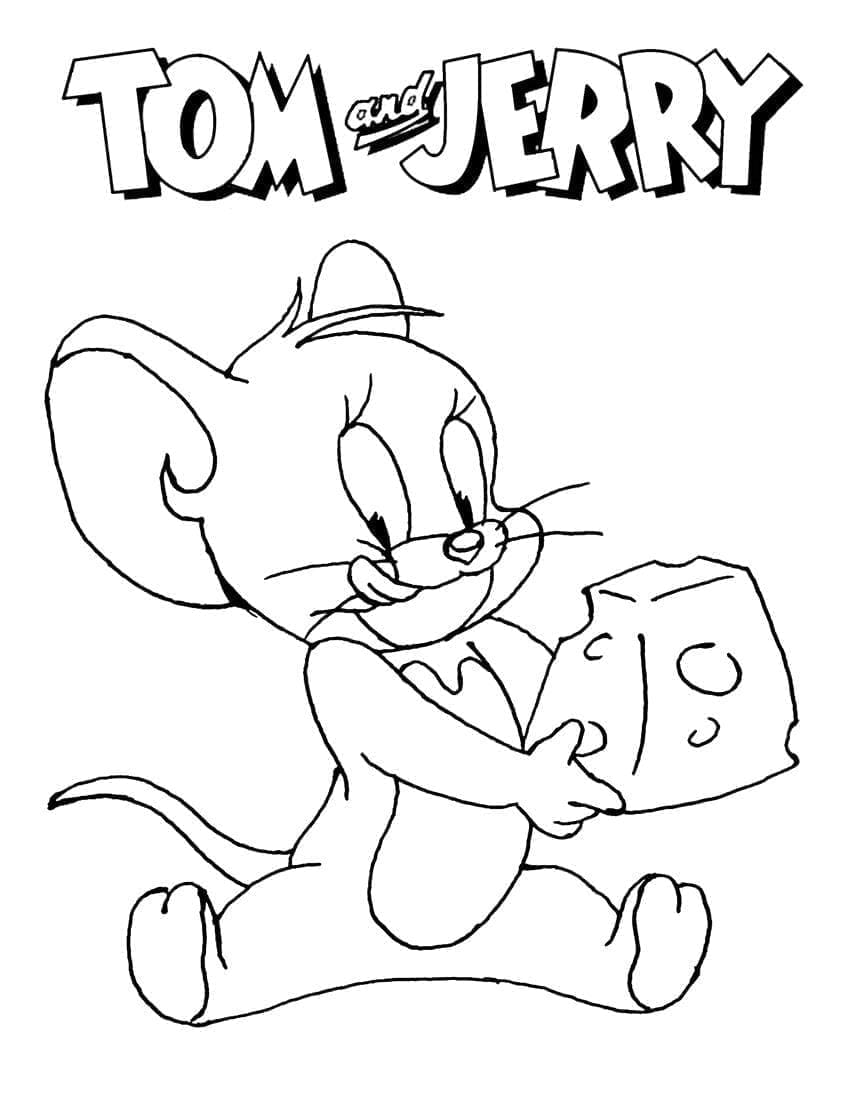 Tom e Jerry (5) da colorare