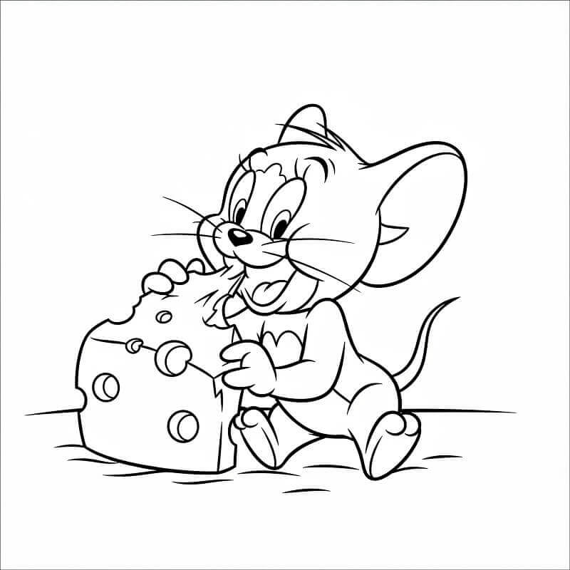 Tom e Jerry per Bambini da colorare