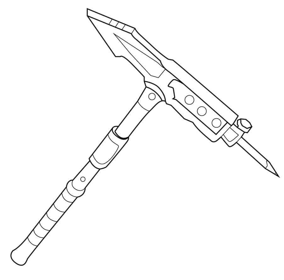 Trusty No. 2 di Fortnite da colorare