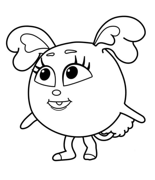 Vampirina Spettacolare da colorare