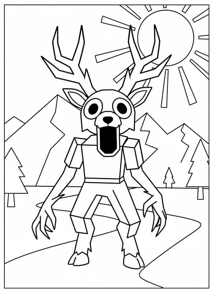 99 Notti nella Foresta da colorare