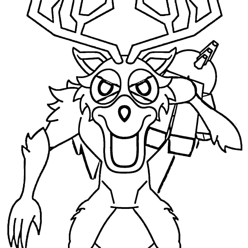 99 Notti nella Foresta (11) da colorare