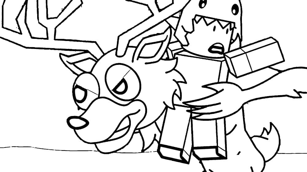 99 Notti nella Foresta (19) da colorare