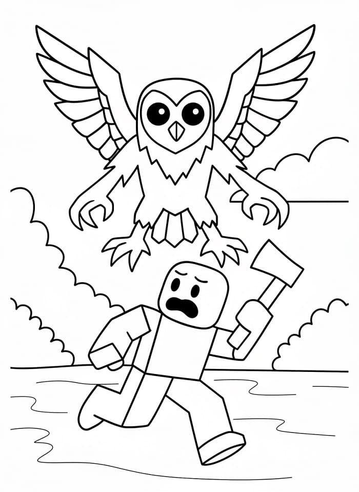 99 Notti nella Foresta (2) da colorare