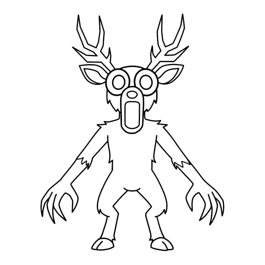 99 Notti nella Foresta (23) da colorare